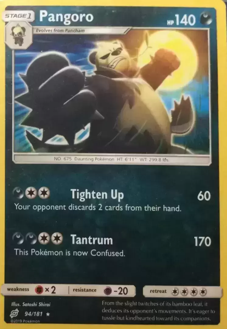 Team Up - Pangoro