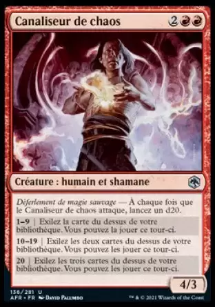 Aventures dans les royaumes oubliés (Dungeons & Dragons Forgotten Realms) - Canaliseur de chaos