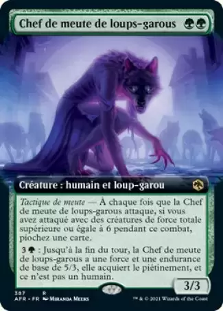 Aventures dans les royaumes oubliés (Dungeons & Dragons Forgotten Realms) - Chef de meute de loups-garous