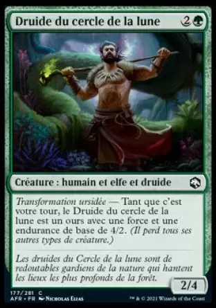 Aventures dans les royaumes oubliés (Dungeons & Dragons Forgotten Realms) - Druide du cercle de la lune