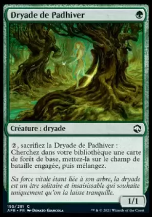 Aventures dans les royaumes oubliés (Dungeons & Dragons Forgotten Realms) - Dryade de Padhiver