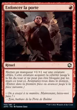 Aventures dans les royaumes oubliés (Dungeons & Dragons Forgotten Realms) - Enfoncer la porte