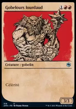 Aventures dans les royaumes oubliés (Dungeons & Dragons Forgotten Realms) - Gobelours lourdaud