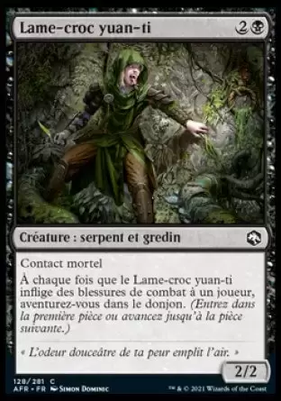 Aventures dans les royaumes oubliés (Dungeons & Dragons Forgotten Realms) - Lame-croc yuan-ti