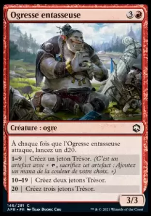 Aventures dans les royaumes oubliés (Dungeons & Dragons Forgotten Realms) - Ogresse entasseuse