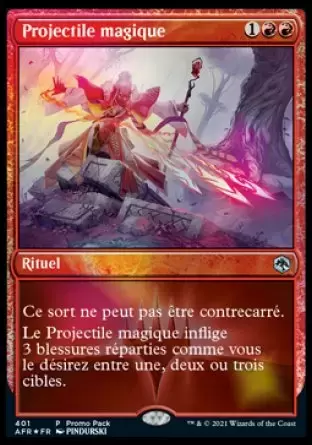 Aventures dans les royaumes oubliés (Dungeons & Dragons Forgotten Realms) - Projectile magique