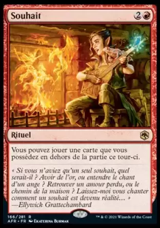 Aventures dans les royaumes oubliés (Dungeons & Dragons Forgotten Realms) - Souhait