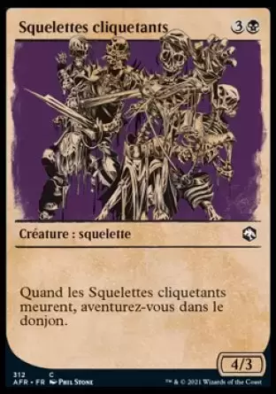 Aventures dans les royaumes oubliés (Dungeons & Dragons Forgotten Realms) - Squelettes cliquetants