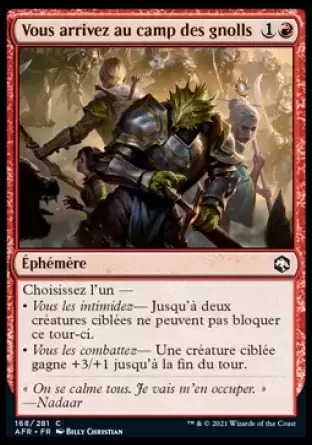 Aventures dans les royaumes oubliés (Dungeons & Dragons Forgotten Realms) - Vous arrivez au camp des gnolls