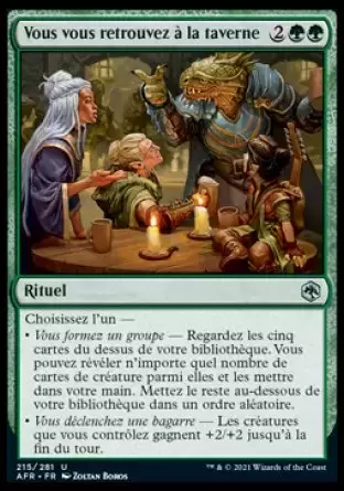 Aventures dans les royaumes oubliés (Dungeons & Dragons Forgotten Realms) - Vous vous retrouvez à la taverne