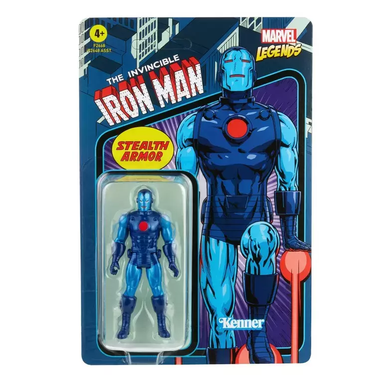 Marvel Legends RETRO 3.75 Collection - Stealth Armor Iron Man