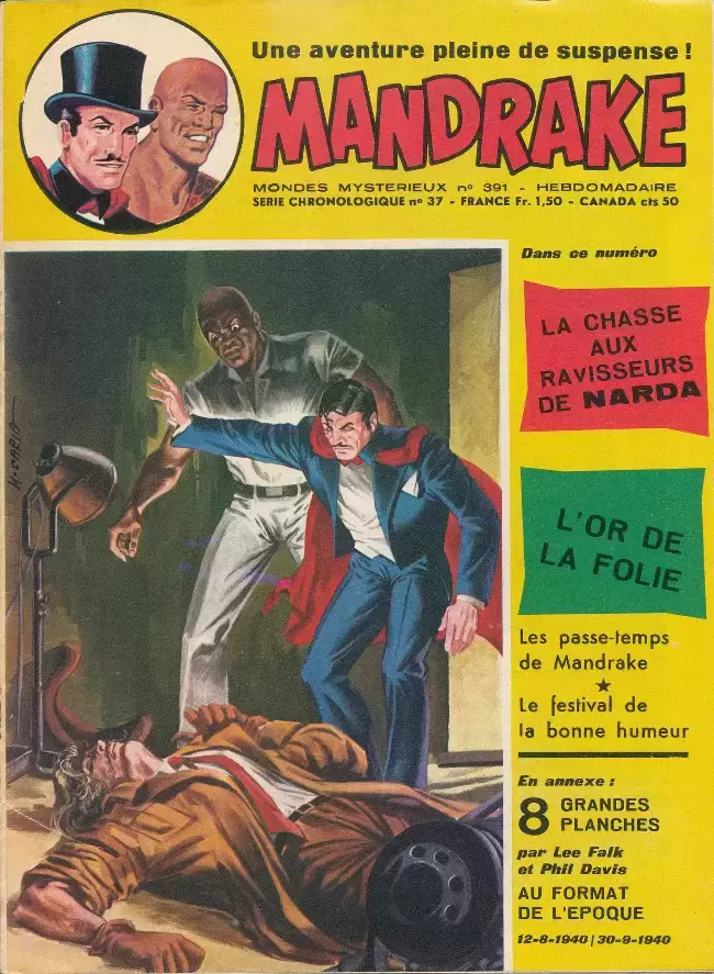 Mandrake - La chasse aux ravisseurs de Narda