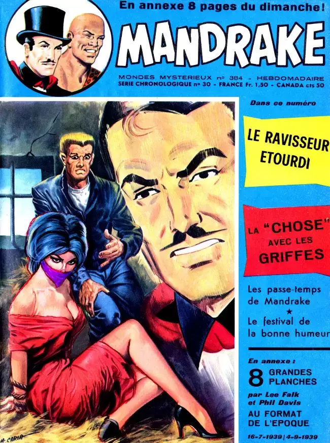 Mandrake - Le ravisseur étourdi