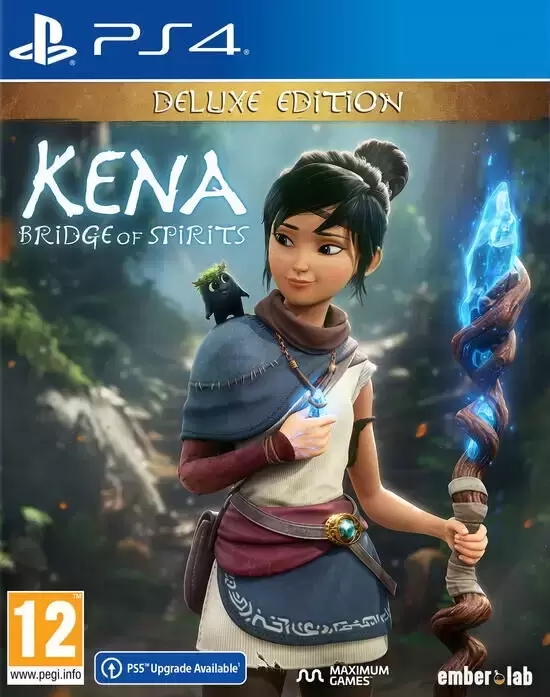 Jeux PS4 - Kena Bridge Of Spirits Deluxe Edition