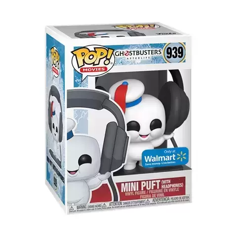 POP! Movies - Ghostbusters Afterlife - Mini Puft with Headphone