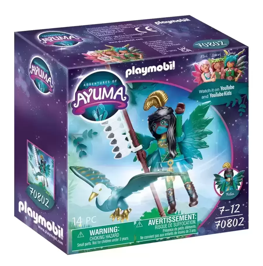 Playmobil Ayuma - Knight Fairy avec animal préféré