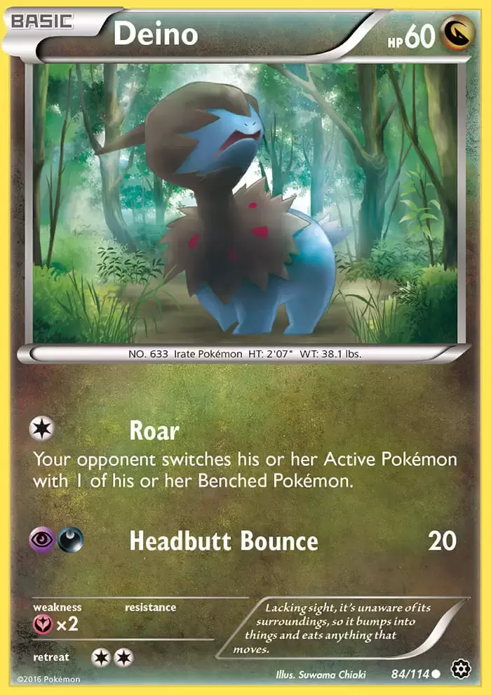 XY Steam Siege - Deino