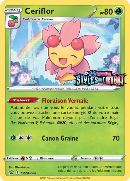 Cartes Promo Black Star Épée et Bouclier - Ceriflor