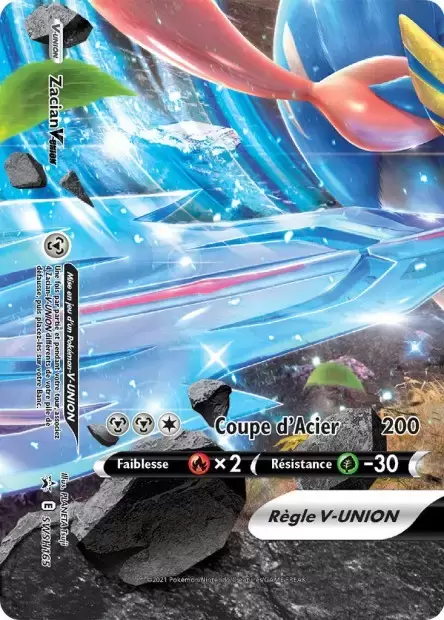Cartes Promo Black Star Épée et Bouclier - Zacian V-Union