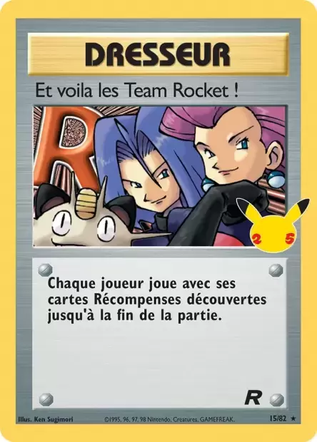 Célébrations - Et Voilà Les Team Rocket !