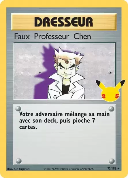 Célébrations - Faux Professeur Chen