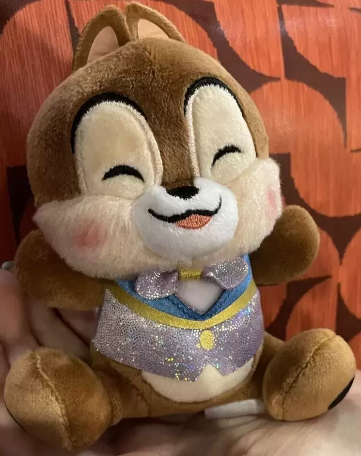 Disney Parks Wishables Plush - 50th Celebration Chip