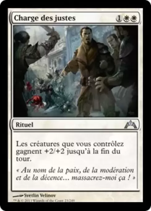 Insurrection - Charge des justes