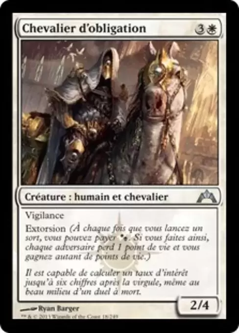 Insurrection - Chevalier d\'obligation