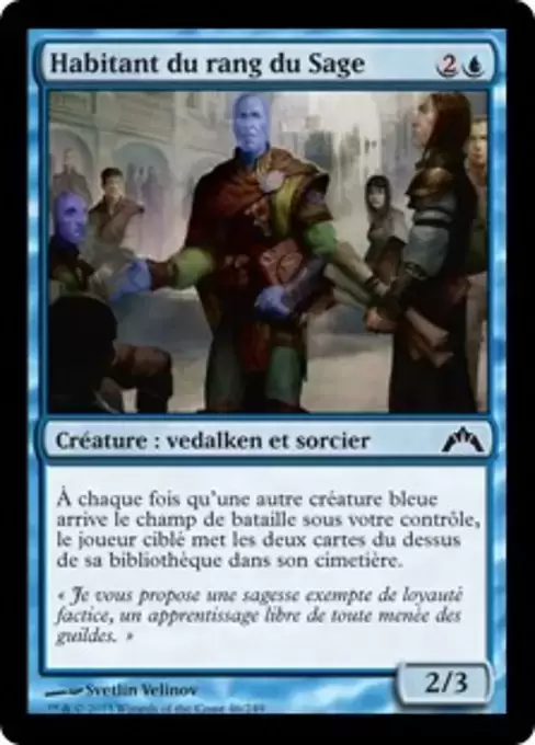 Insurrection - Habitant du rang du Sage