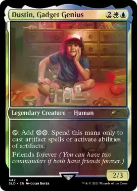 Secret Lair Drop - Dustin, Gadget genius Foil