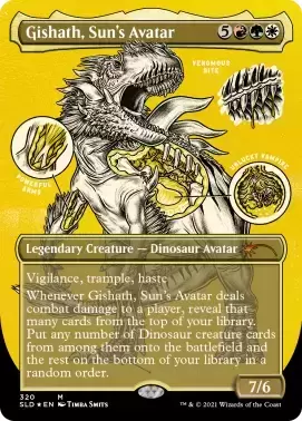 Secret Lair Drop - Gishath, Sun\'s avatar Foil