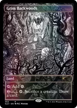Secret Lair Drop - Grim backwoods Foil