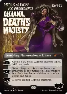 Secret Lair Drop - Liliana, Death\'s majesty Foil