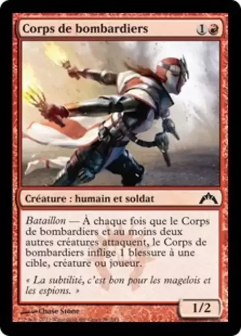 Insurrection - Corps de bombardiers