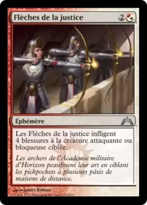 Insurrection - Flèches de la justice