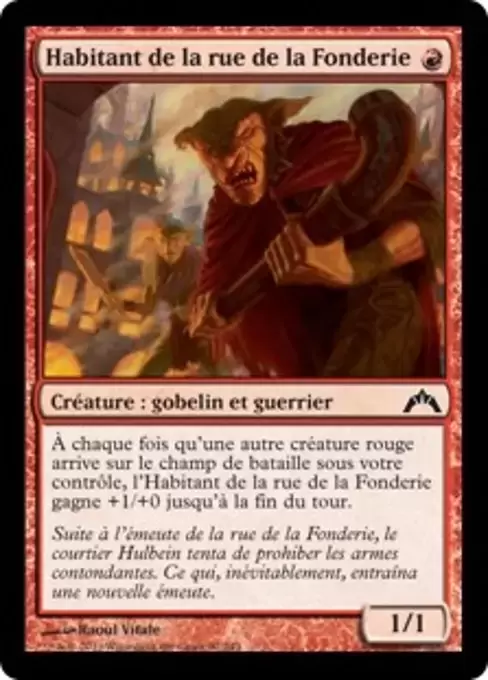 Insurrection - Habitant de la rue de la Fonderie