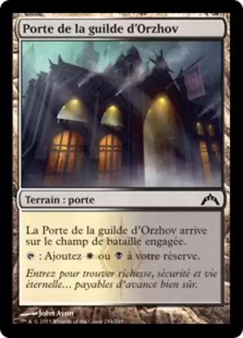 Insurrection - Porte de la guilde d\'Orzhov