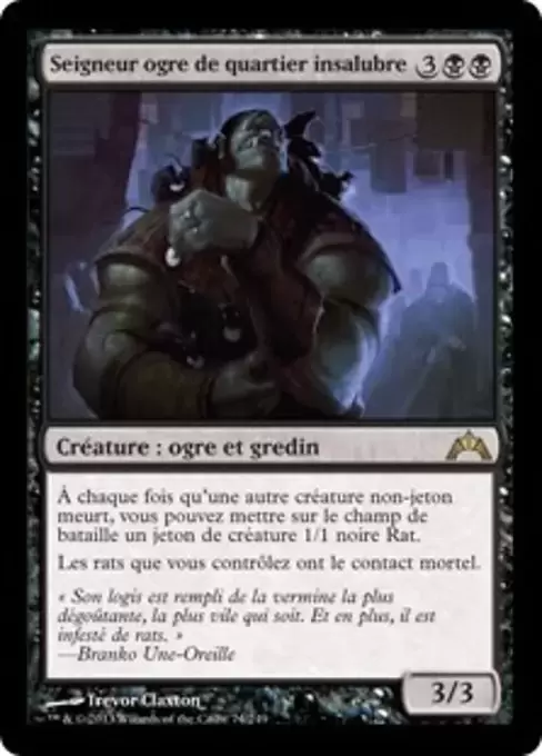 Insurrection - Seigneur ogre de quartier insalubre