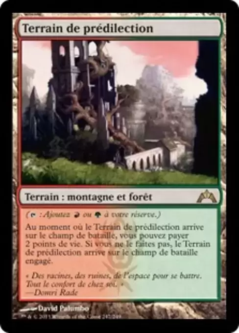 Insurrection - Terrain de prédilection