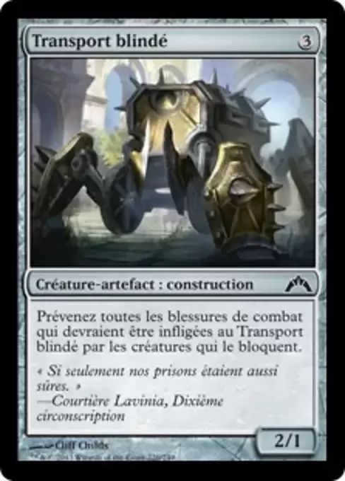 Insurrection - Transport blindé