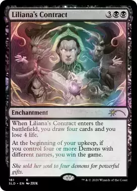 Secret Lair Drop - Liliana\'s contract - Foil