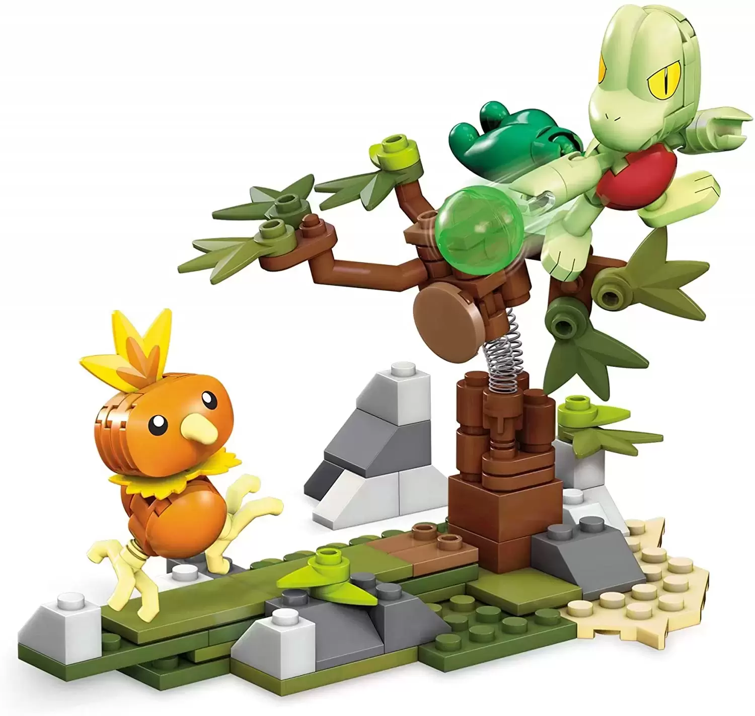 Pokémon Mega Construx - Poussifeu VS Arcko