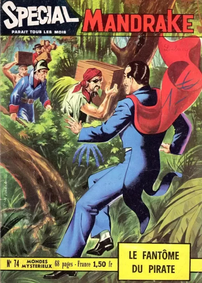 Mandrake Spécial - Le fantôme du pirate 1/2