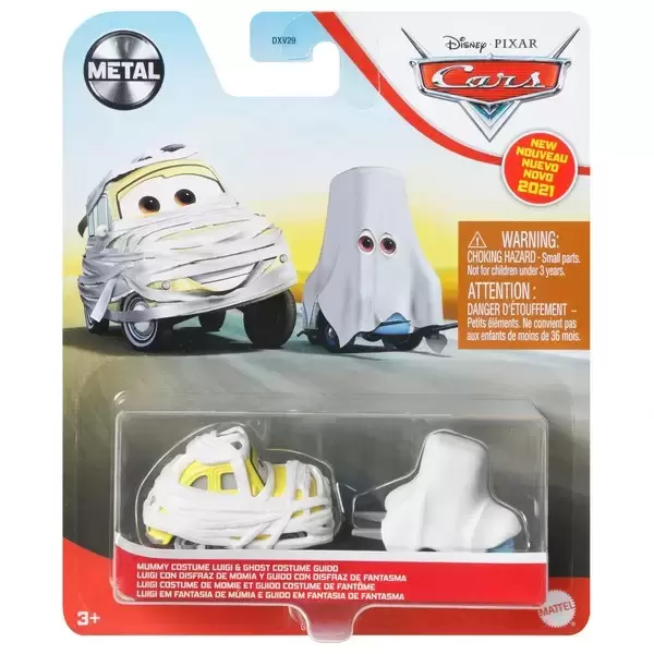 Cars 1 - Mummy Costume Luigi & Ghost Costume Guido