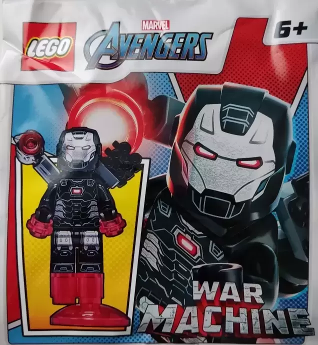 LEGO Super Heroes Minifigures - War Machine foil pack