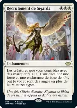Extension - Recrutement de Sigarda