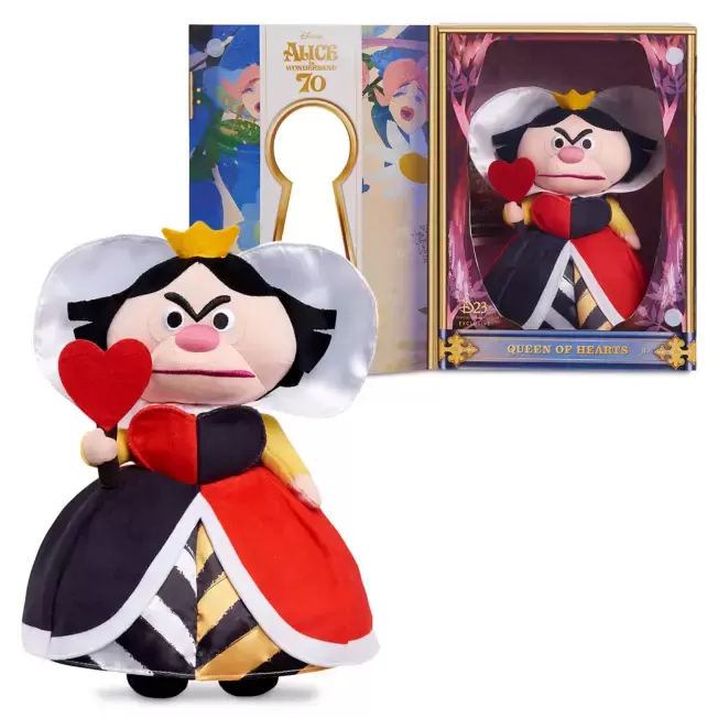 Walt Disney Plush - Alice in Wonderland - Queen of Hearts