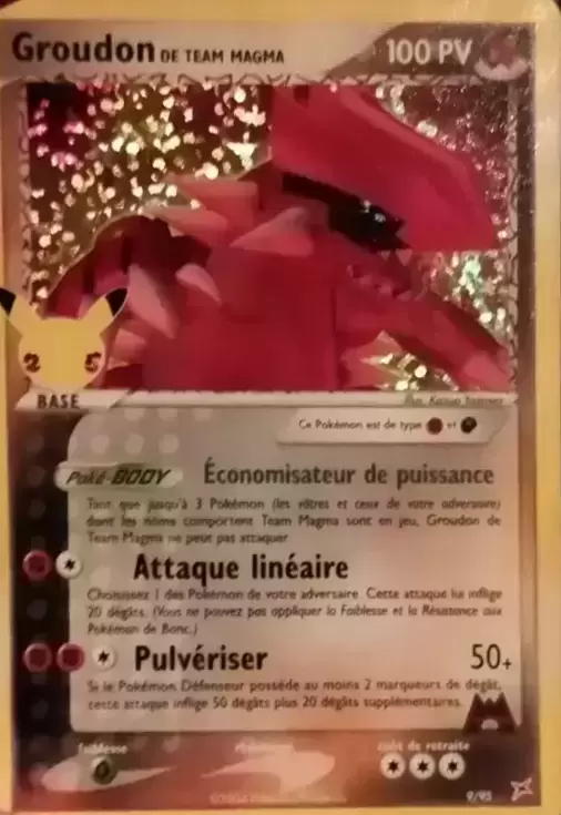 Célébrations - Groudon de Team Magma