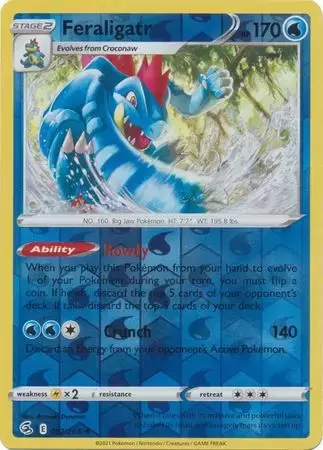 Fusion Strike - Feraligatr Reverse
