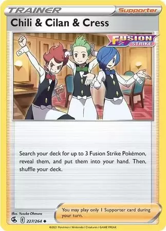 Fusion Strike - Chili & Cilan & Cress